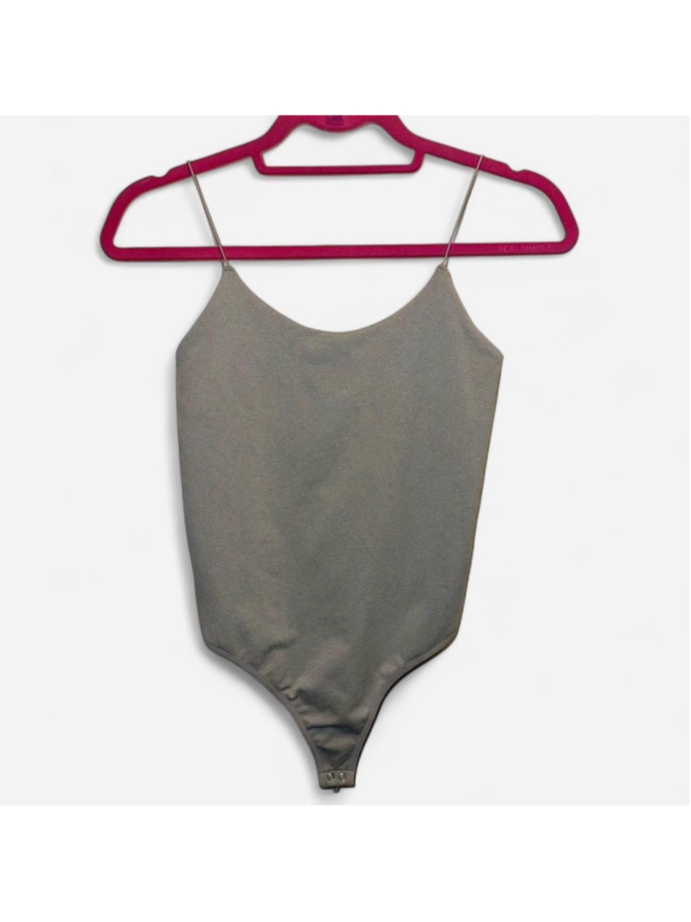 Aura Charcoal Women's Bodysuit Size S/M